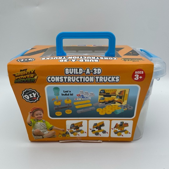 DIY Build-A-3D Construction Trucks - Picture 3 of 5